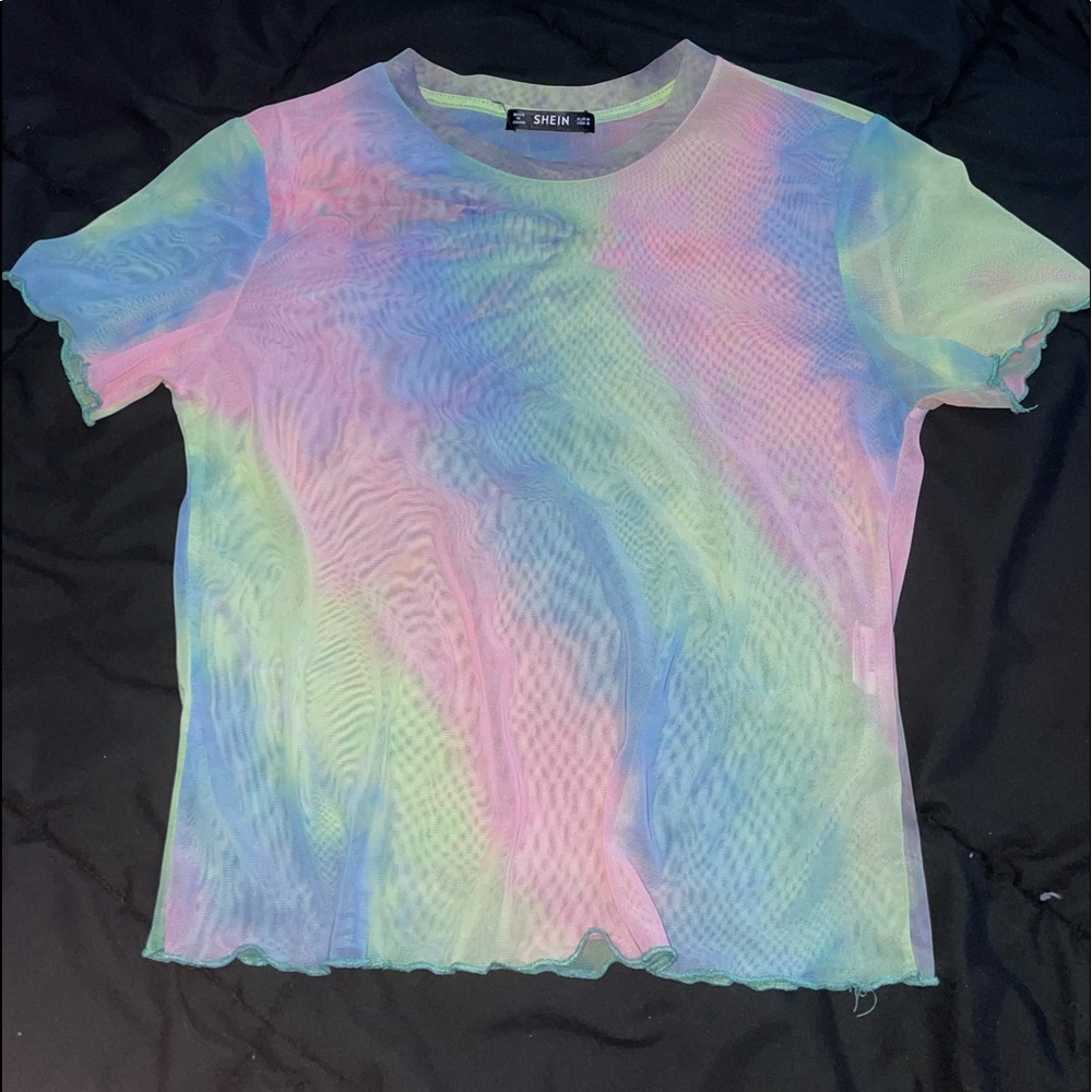 Multicolor Sheer top